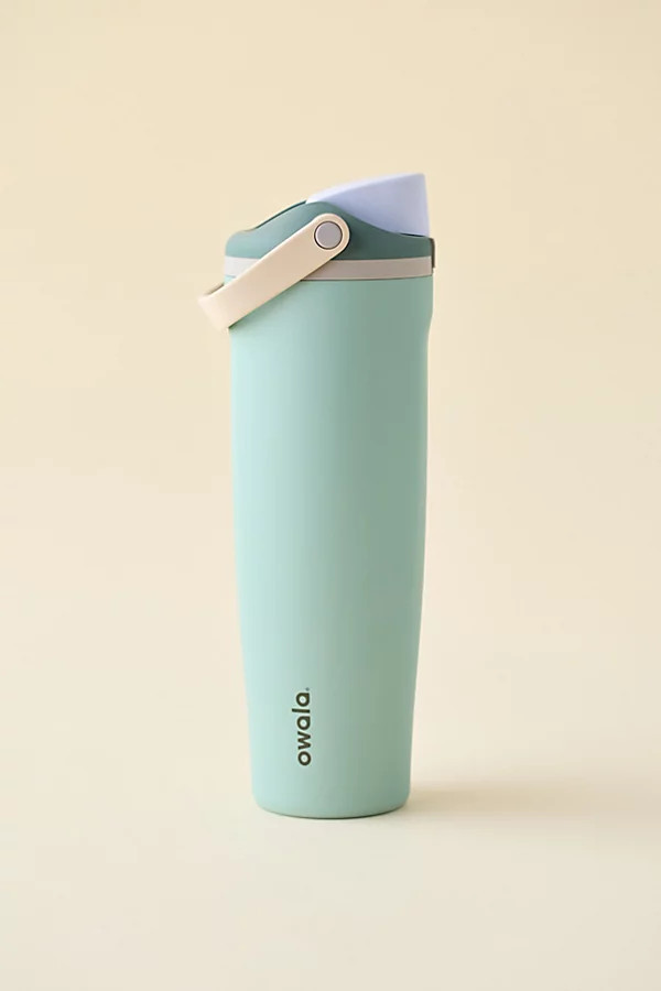 Owala FreeSip Sway 40 oz Water Bottle in Eucalyptus at Urban Outfitters | Urban Outfitters (US and RoW)
