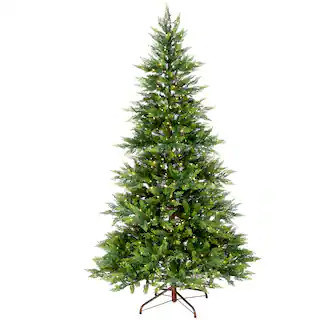 7.5ft. Pre-Lit Festive Fern Artificial Christmas Tree, Clear Lights | Michaels | Michaels Stores