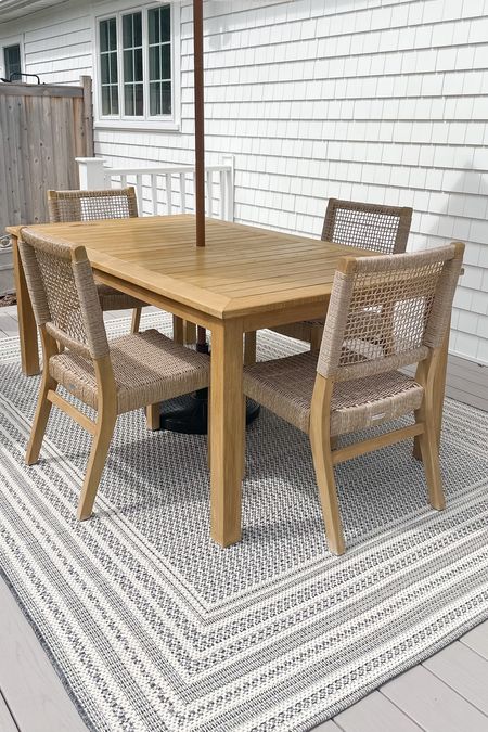 This outdoor rug from Walmart is gorgeous!

#LTKhome