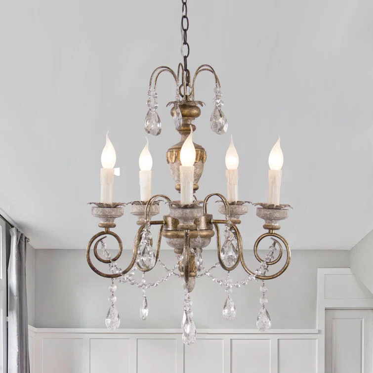 Kristy 5 - Light Classic / Traditional Chandelier | Wayfair North America