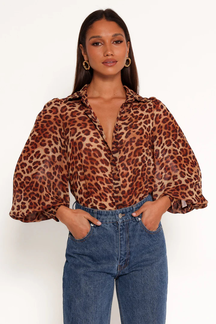 Fleetwood Blouse - Leopard | Petal & Pup (US)