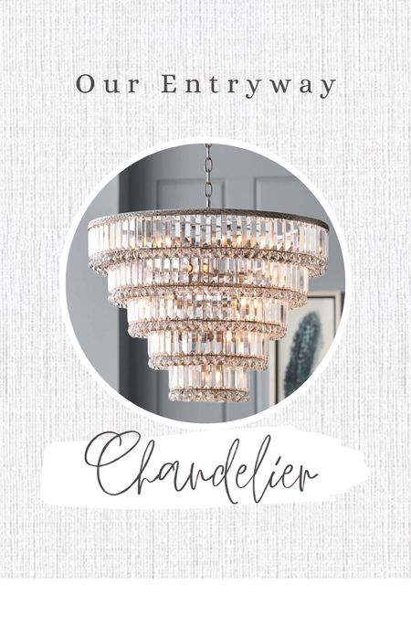 Could not be more obsessed with our entryway chandelier. This was my favorite light fixture in our new construction home and makes the foyer feel so stunning. I love how it adds simple elegance to the space. I purchased it from Lamps Plus and linked it ❤️🏡 

#LTKhome