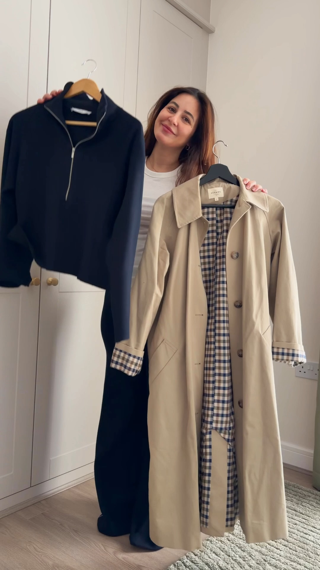 Spring set and a trench coat #trenchcoat

#LTKmaternity #LTKuk #LTKspring