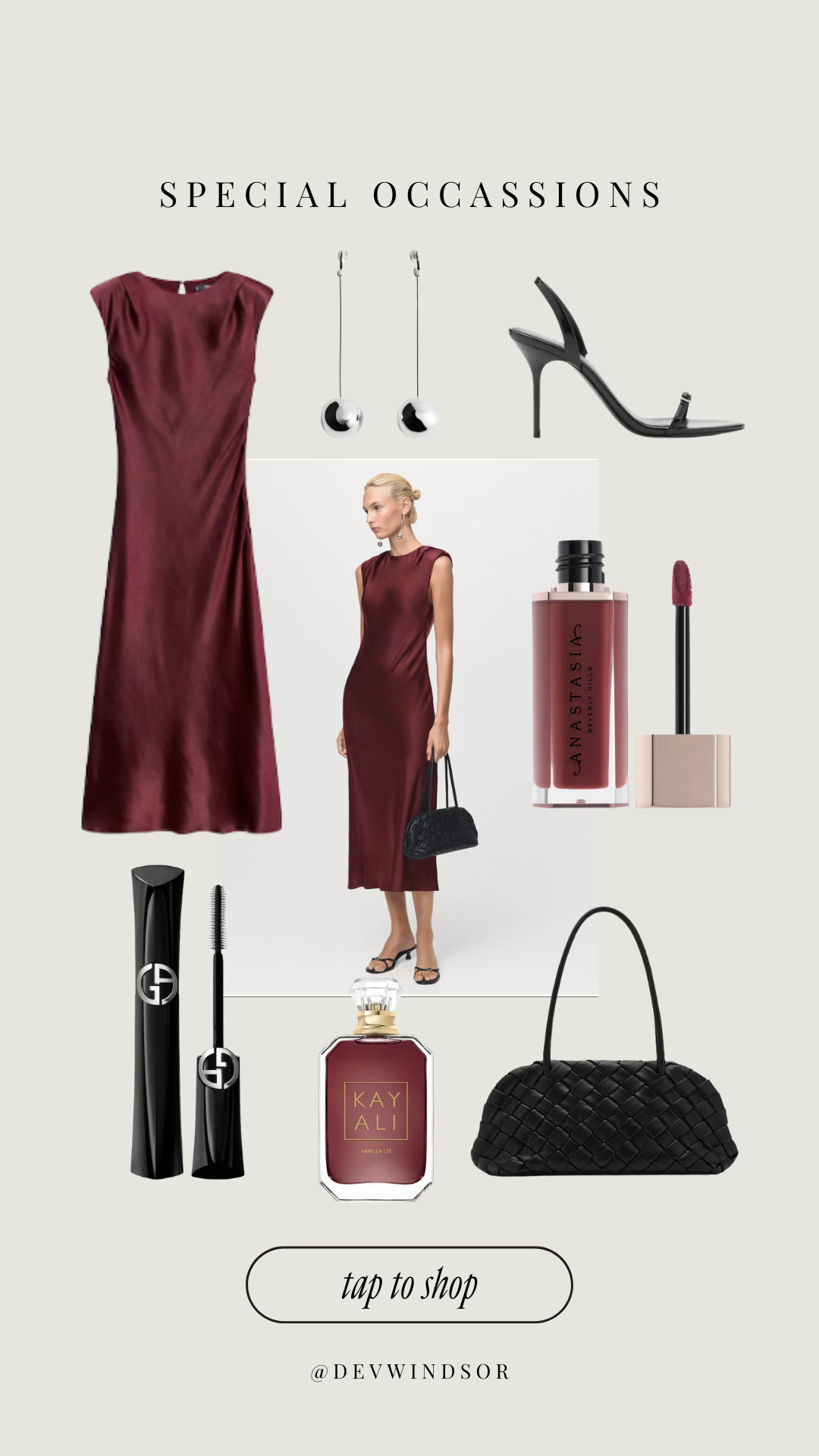 Special moments call for timeless elegance. Rich satin, bold beauty, and sleek accessories to make every occasion unforgettable.🍷🖤 

 

#LTKParties #LTKStyleTip #LTKBeauty