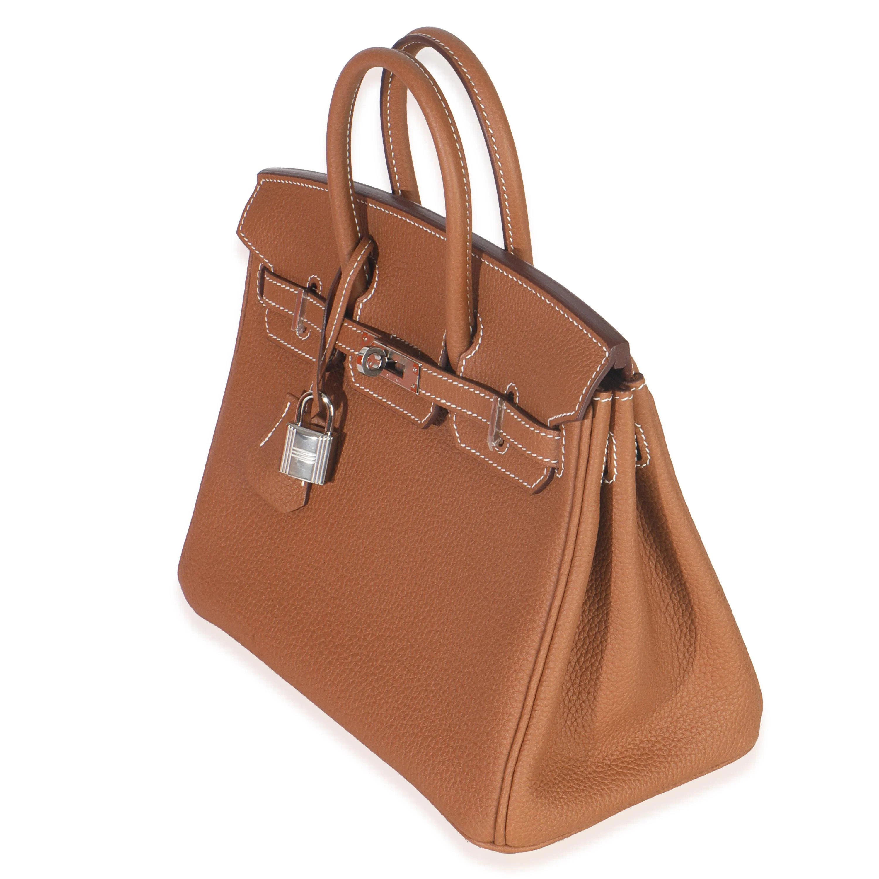 Hermès Togo Birkin 25 PHW Gold | Italist.com US