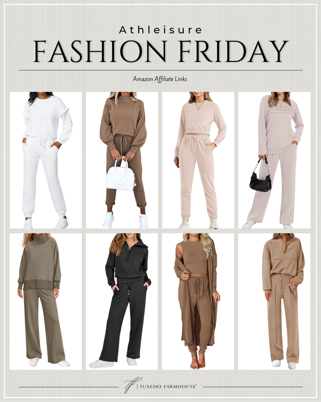 Amazon - Athleisure Fashion Friday

Stylish and comfy loungewear perfect for any occasion. From casual outings to relaxing at home, these sets have you covered. #LoungewearLove

 

 #LTKGiftGuide #LTKSeasonal #LTKFindsUnder50