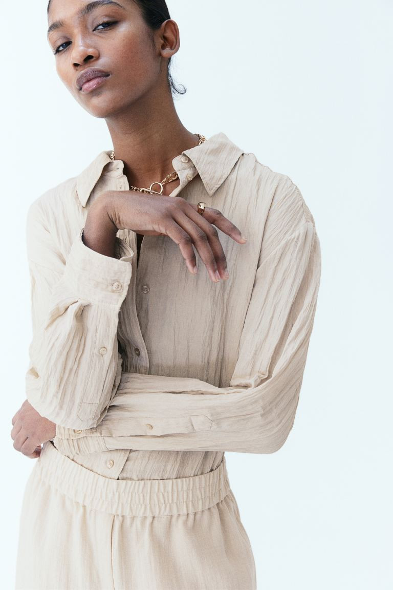 Crinkled Shirt | H&M (US + CA)