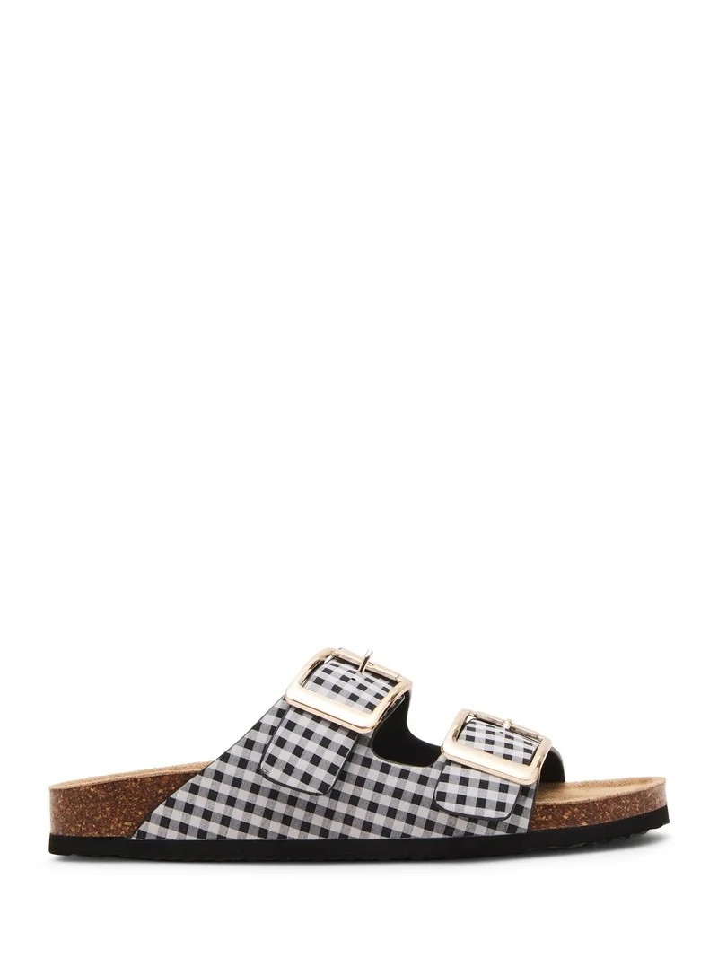 Madden Girl Women's Bodiee Two Strap Footbed Sandals | Walmart (US)