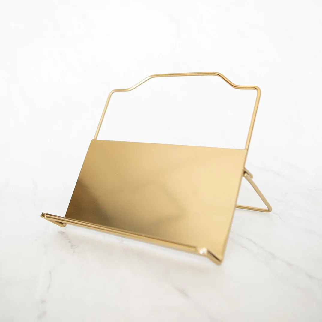 Gold Book Stand | Elements by Remedy