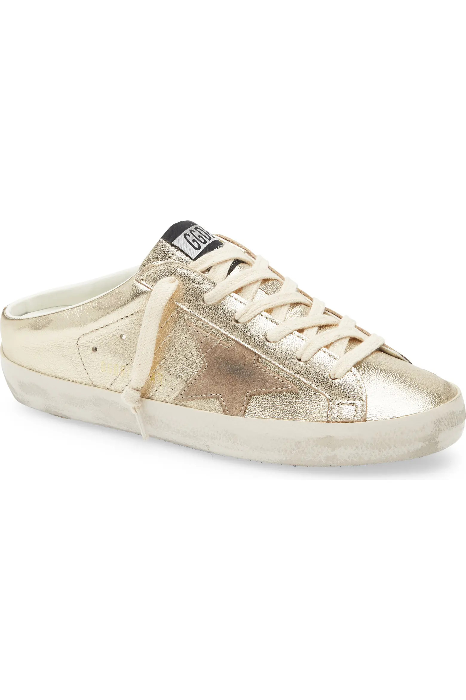 Golden Goose Super-Star Sabot Metallic Mule Sneaker (Women) | Nordstrom | Nordstrom