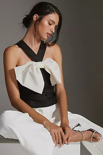 Sunday in Brooklyn Bow Halter Top | Anthropologie (US)