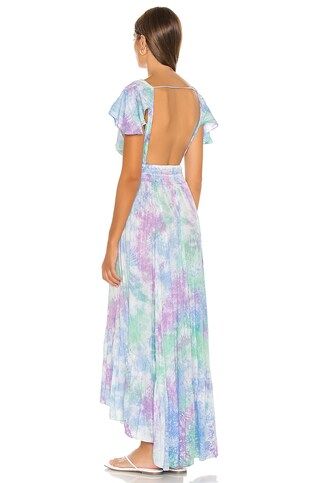 Tiare Hawaii New Moon Maxi Dress in Blue Teal Violet Smoke from Revolve.com | Revolve Clothing (Global)