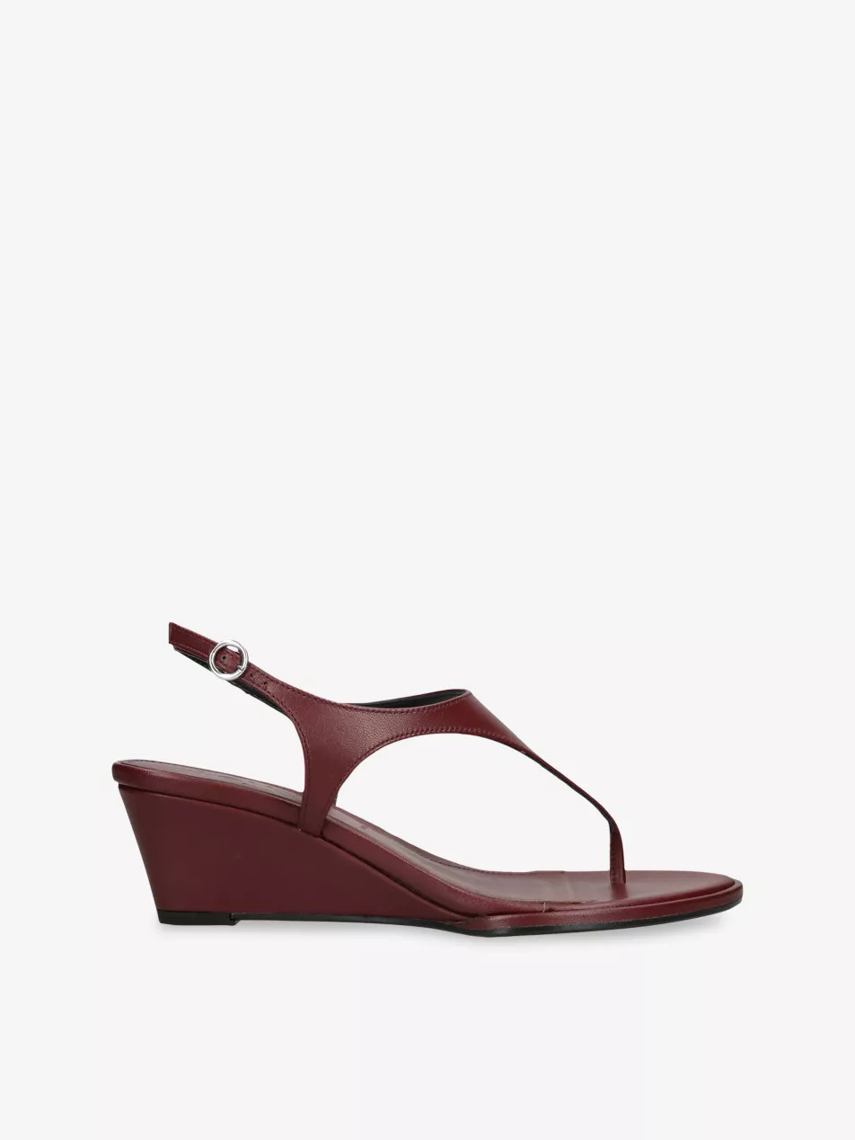 AEYDE - Roose Leather Wedge Sandal | Selfridges.com | Selfridges