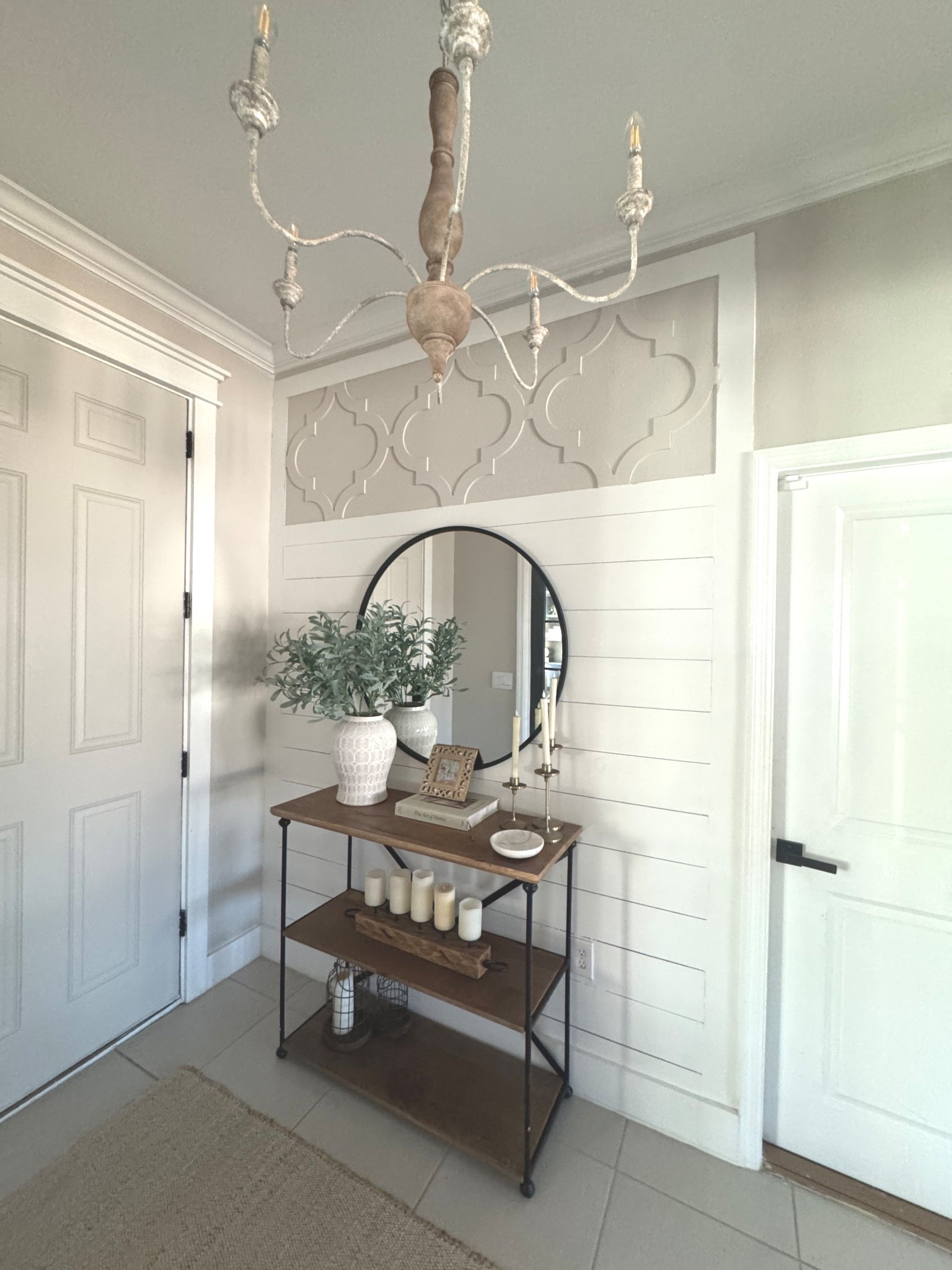 Bringing warmth and character into our entryway with a few of my favorite pieces 🤍 I’m linking everything you see styled here — from the round mirror and console table to the vases, greenery, candle holders, and cozy decor accents that make this space feel welcoming the moment you walk in.

This look is all about layering textures: warm wood tones, soft neutrals, and classic shapes that work year-round. Easy pieces you can mix, match, and restyle for every season.

#LTKHome