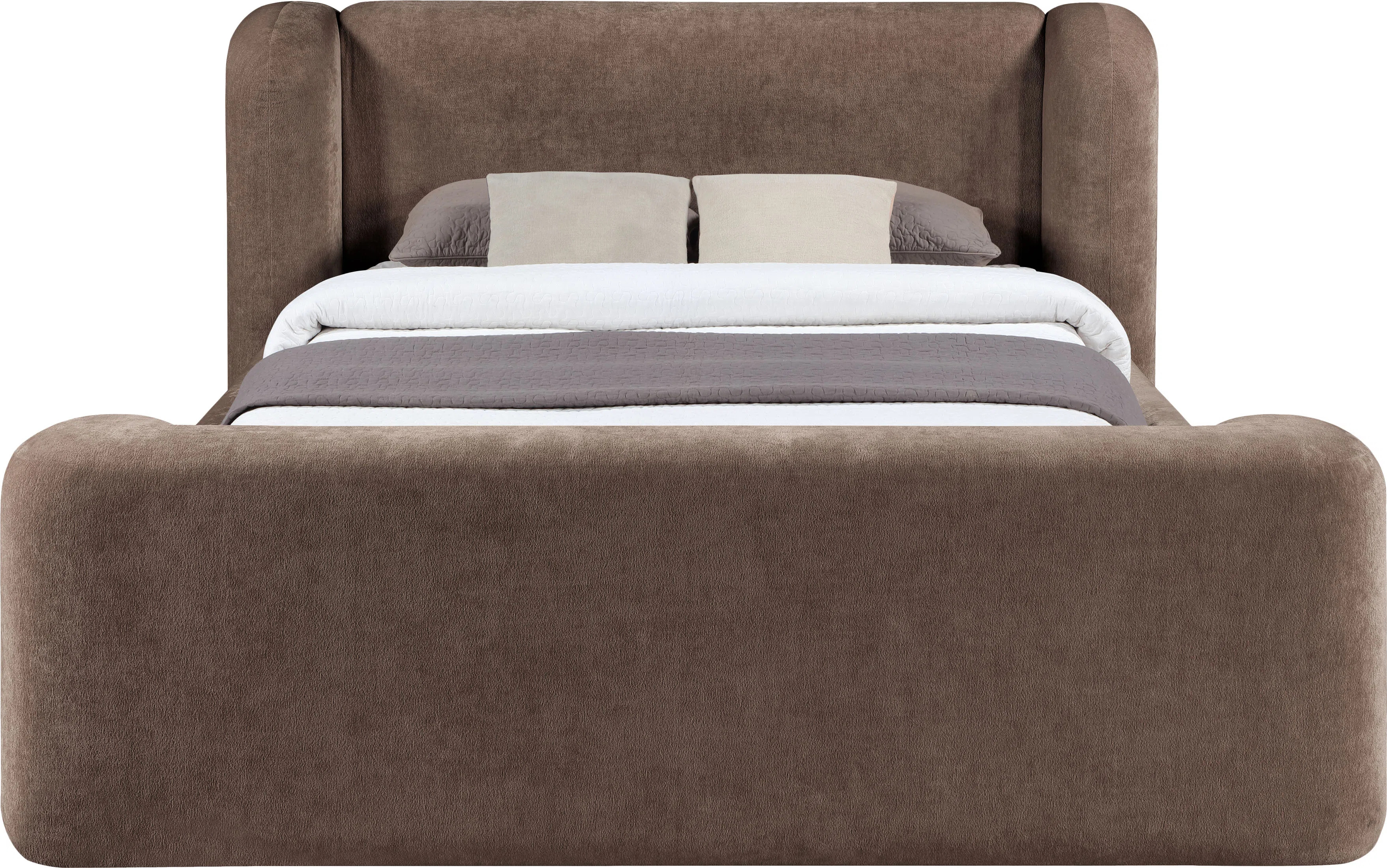 Brayden Studio® Jadeth Chenille Fabric Bed | Wayfair | Wayfair North America