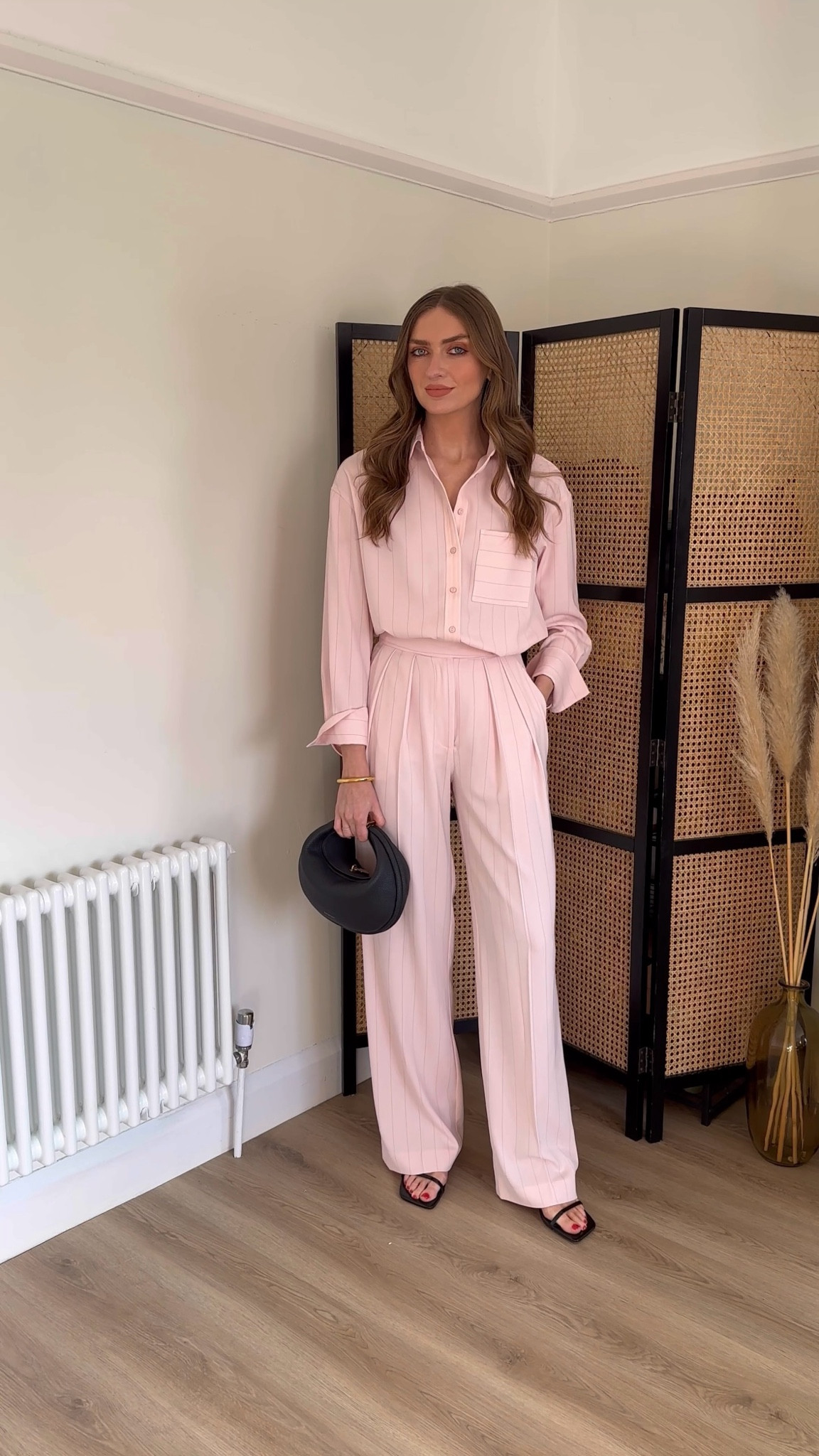 mint velvet oversized shirt pink