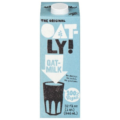 Oatly Original Oatmilk Non-Dairy Milk Shelf Stable - 32oz | Target