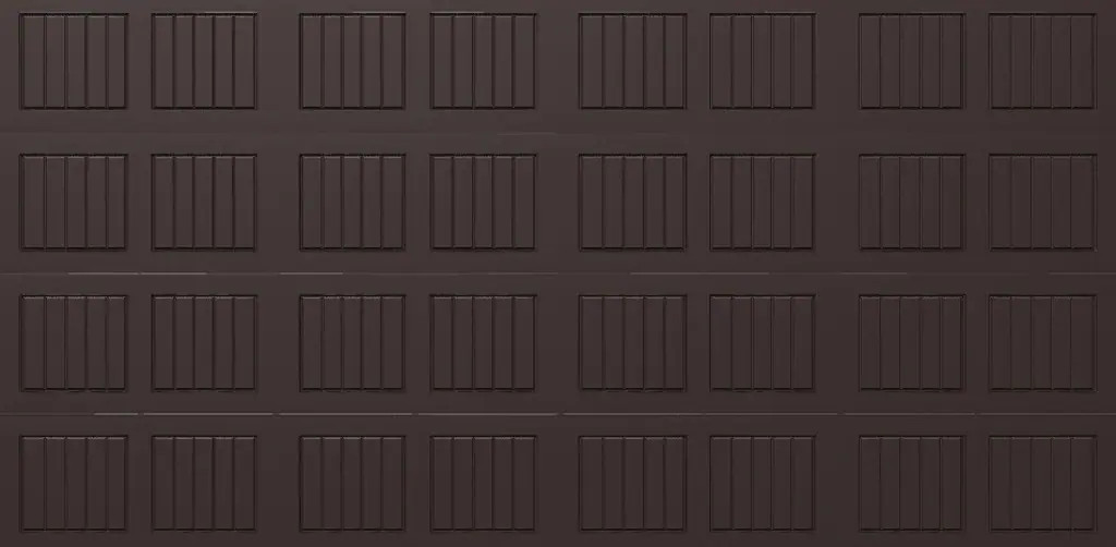 Wayne Dalton Classic Steel Model 8500 16-ft x 8-ft 16.22 R-Value Insulated Brown Double Garage Door one_size | 8500SNMABR168 | Lowe's