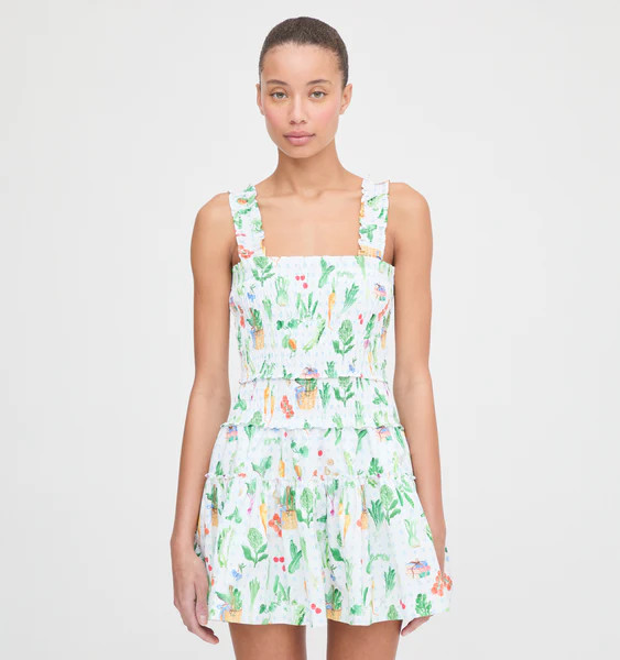 The Azalea Mini Nap Dress - Farmer's Market | Hill House Home US