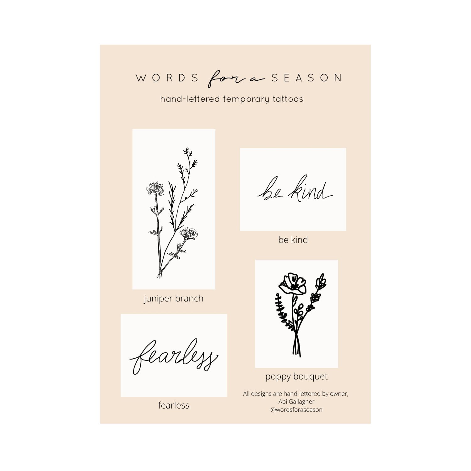 Empower (4pk) | Words for a Season