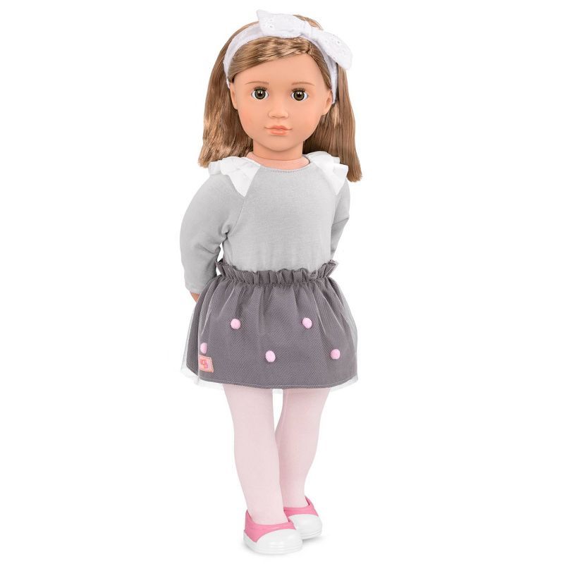 Our Generation Bina with Pom Pom Skirt 18" Fashion Doll | Target