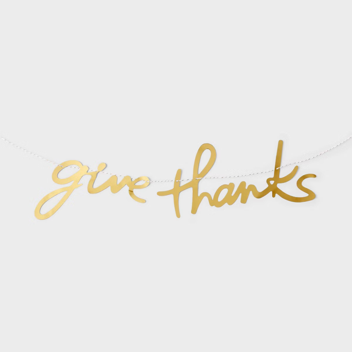 Thanksgiving 1ct Give Thanks Banner - Spritz™ | Target