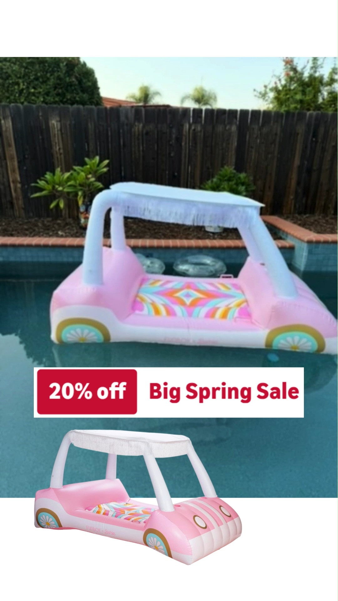 The ultimate pool day accessory has officially entered the chat! If you’ve been waiting for a sign to upgrade your summer setup, this is it! Grab one while the spring deals are still live through March 31.

#AmazonBigSpringSale #Funboy #PoolFloat #SummerEssentials #AmazonHaul #SpringSale2026 #PoolDay #SummerVibes #VacationMode #AmazonFinds #SaleAlert #OutdoorLiving 

 #LTKHome #LTKSaleAlert #LTKSwim