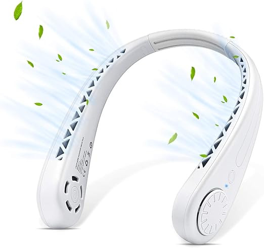 DGLK The Portable Neck Fan From Popular Earphone Design,The Leafless Neck Fan Perfect For Persona... | Amazon (US)