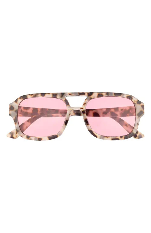 AIRE Aquarius 55mm Gradient Aviator Sunglasses in Cookie Tort at Nordstrom | Nordstrom