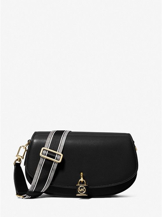 Mila Medium Leather Messenger Bag | Michael Kors US