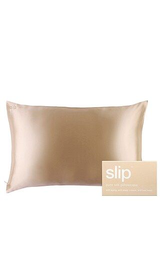 Queen/Standard Pure Silk Pillowcase in Caramel | Revolve Clothing (Global)