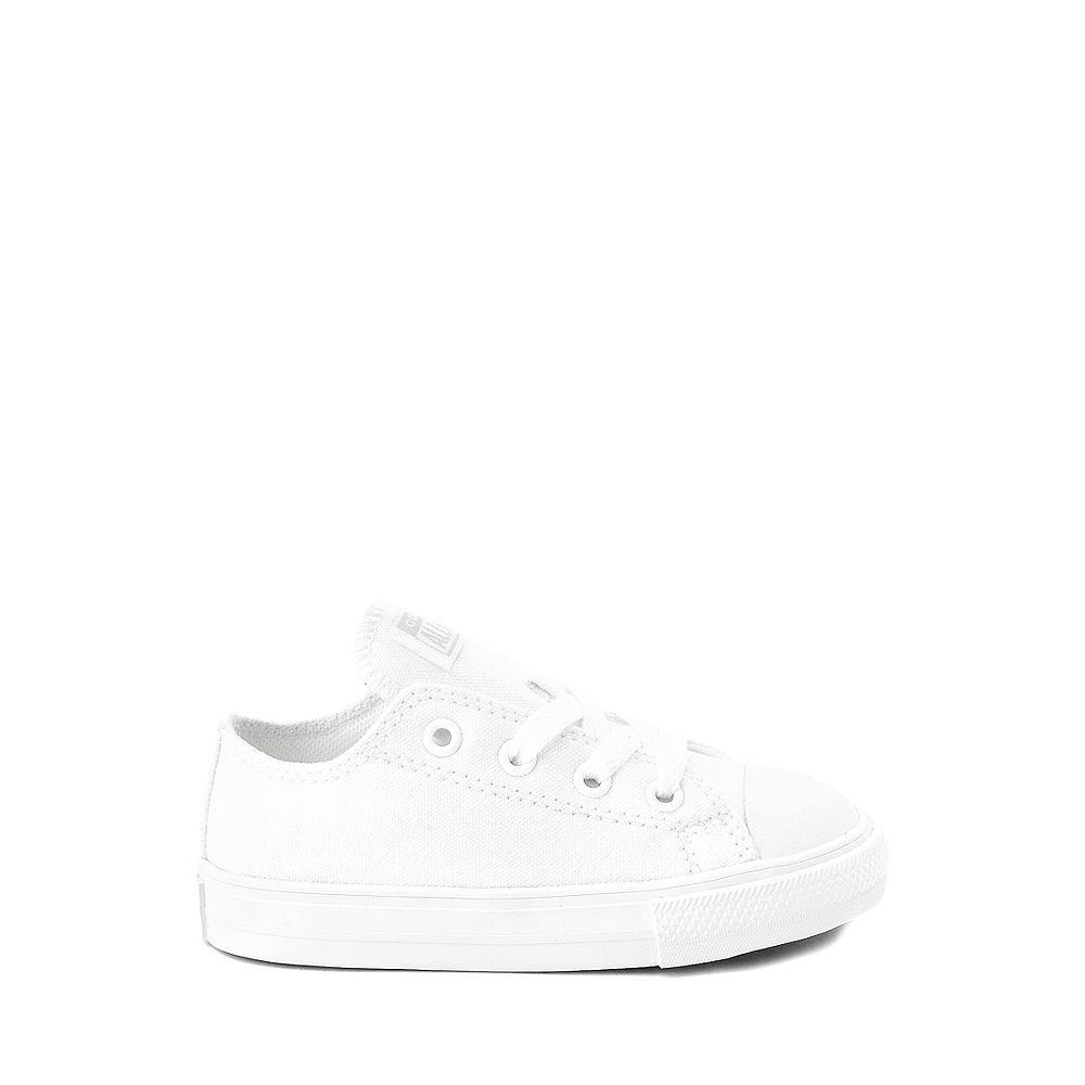 Converse Chuck Taylor All Star Lo Sneaker - Baby / Toddler - White Monochrome | Journeys