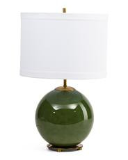23in Glass Antique Gold Tone Table Lamp | Home | TJ Maxx | TJ Maxx