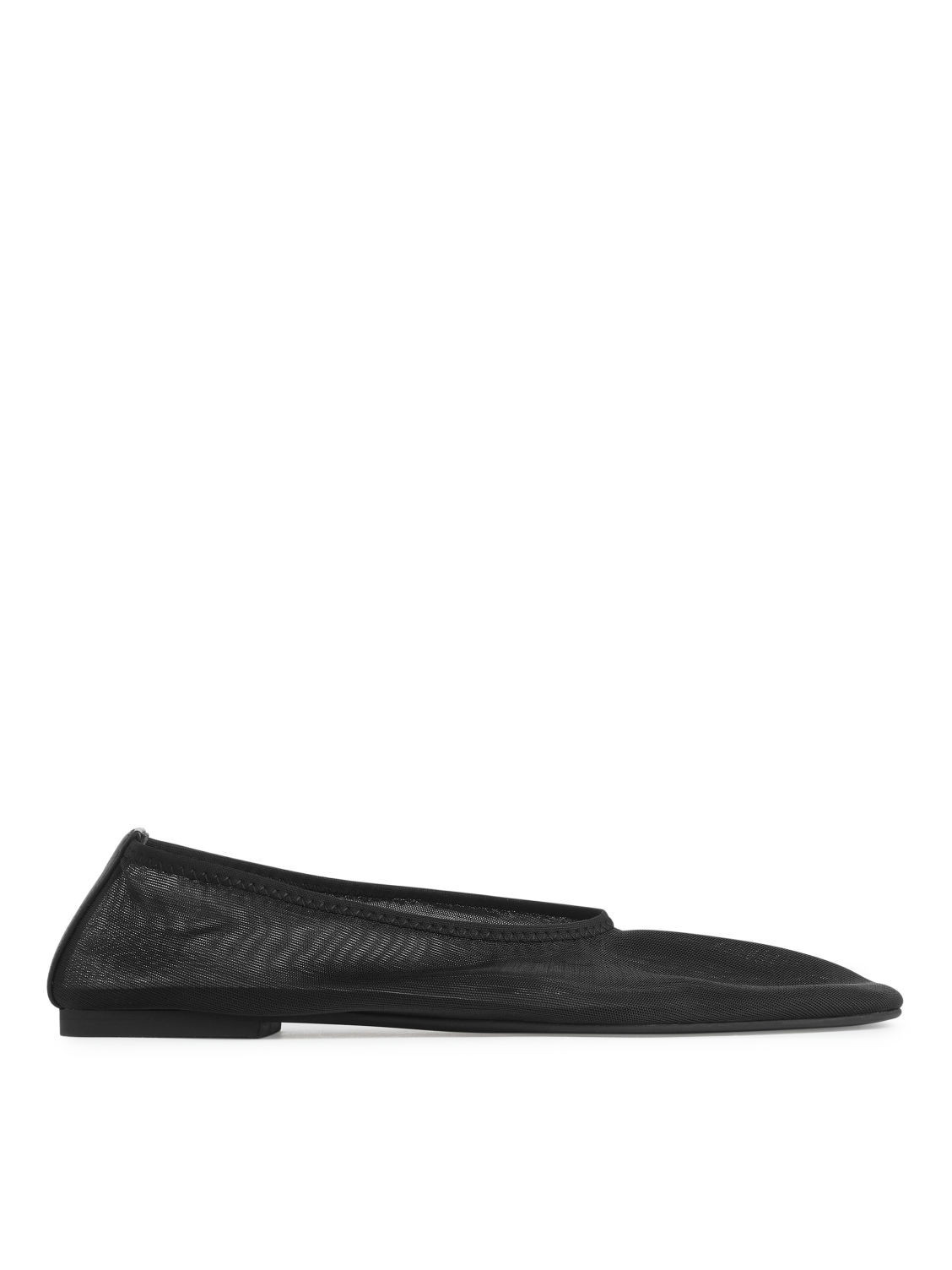 Mesh Ballerinas - Black | ARKET (US&UK)