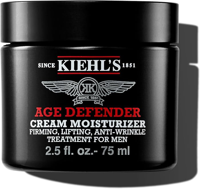 Kiehl's Age Defender Face Cream Moisturizer, Firming & Lifting Anti-Aging Treatment for Men, Gent... | Amazon (US)