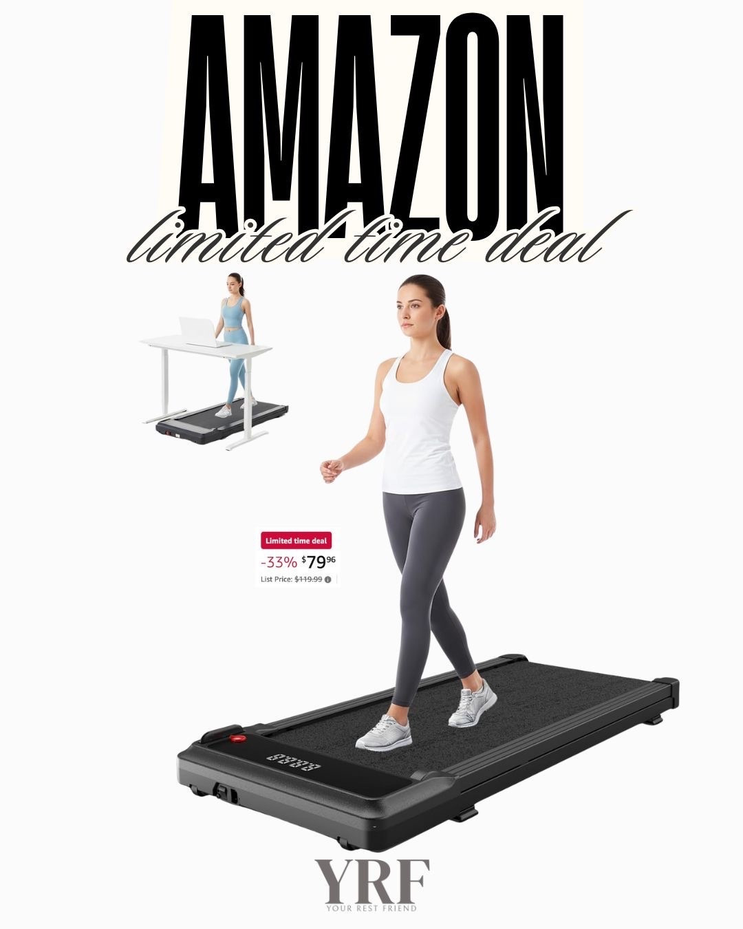 Limited-time deal on this quiet walking pad. Compact, low-noise, and perfect for walking while working, watching TV, or adding more movement to your day at home.

#WalkingPad #UnderDeskTreadmill #HomeFitness #AmazonDeals #LimitedTimeDeal #LTKFinds #LTKWellness #FitnessAtHome #DailyMovement #WorkFromHomeEssentials #AmazonFinds #LTKDeals


#LTKSaleAlert