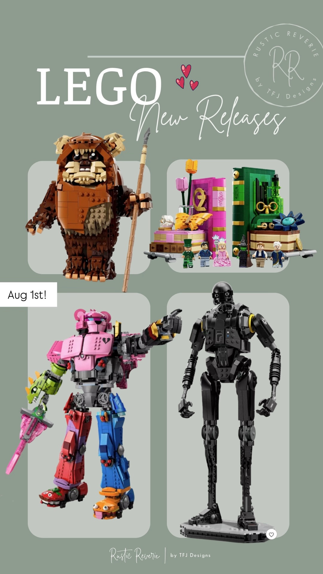 I’m so excited for the Lego Star Wars Wicket set to release! I’m linking these at Target, Walmart and Amazon. 🖤 family time activities summer fall screen free teen tween wicked fortnite new releases 

#LTKFamily #LTKKids