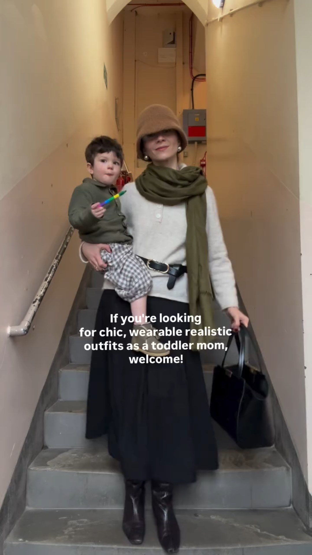 Looking for mom outfits inspiration in the new year, welcome my account ✨🤍