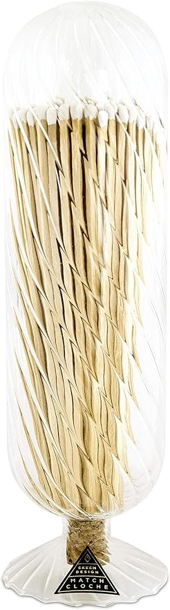 Skeem Design Helix Fireplace Match Cloche – White Tipped Matches | Amazon (US)