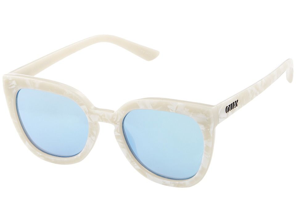 QUAY AUSTRALIA - Noosa (Pearl/Blue) Fashion Sunglasses | Zappos