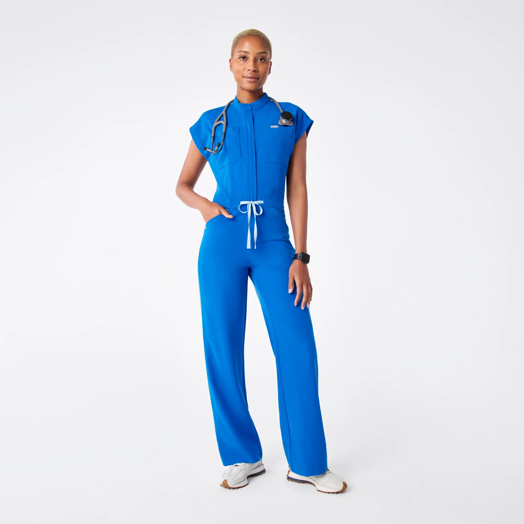 Rafaela Cargo Wide Leg ScrubJumpsuit™ | FIGS