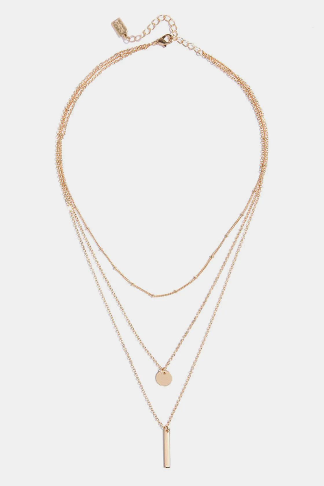 Perfect Trio Gold Layered Necklace | Lulus