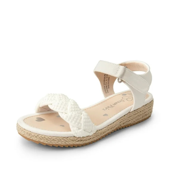 DREAM PAIRS Girls Sandals Espadrille Flatform Platform Wedge Open Toe Summer Shoes | Walmart (US)