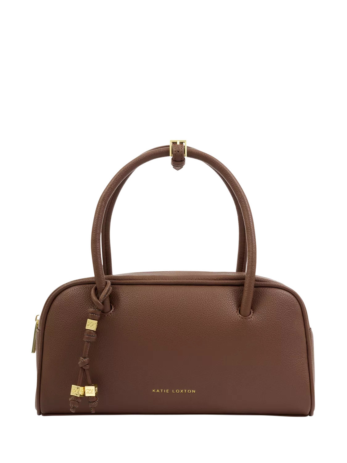 Katie Loxton Hadley Bowling Bag, Dark Chocolate | John Lewis (UK)