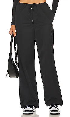 superdown Greta Parachute Pant in Black from Revolve.com | Revolve Clothing (Global)
