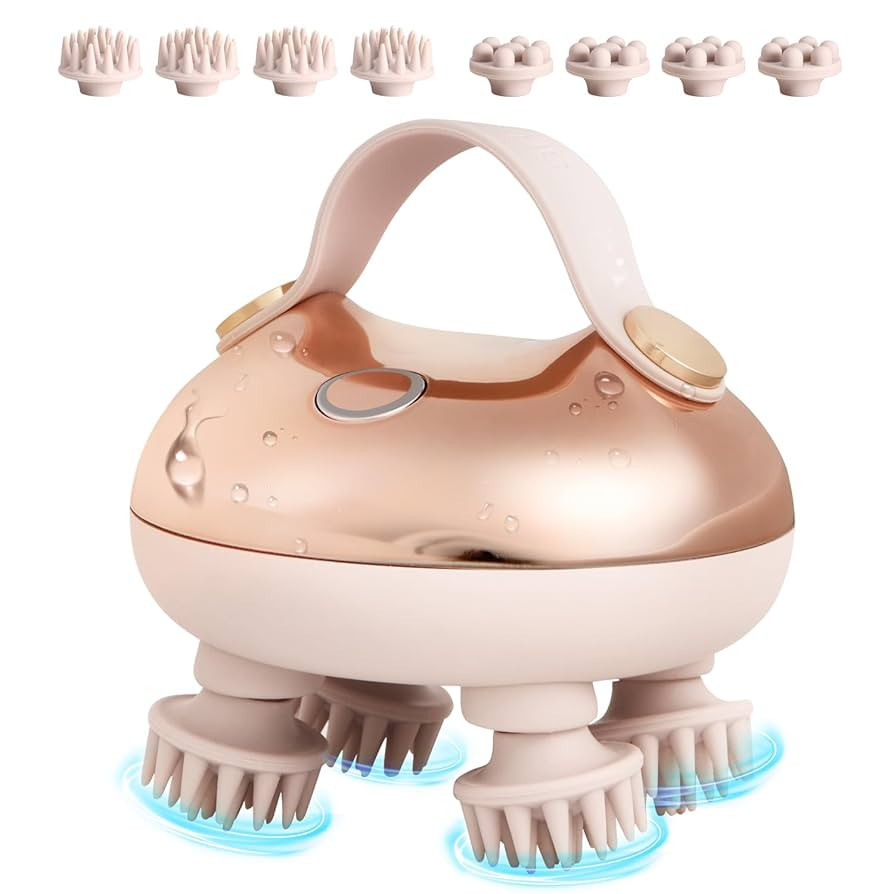 arboleaf Scalp Massager Electric Head Massage IPX7 Waterproof with 8 Removable Massage Heads and ... | Amazon (DE)