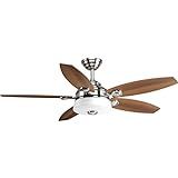 Graceful Collection 54" 5 Blade Fan w/ LED Light | Amazon (US)