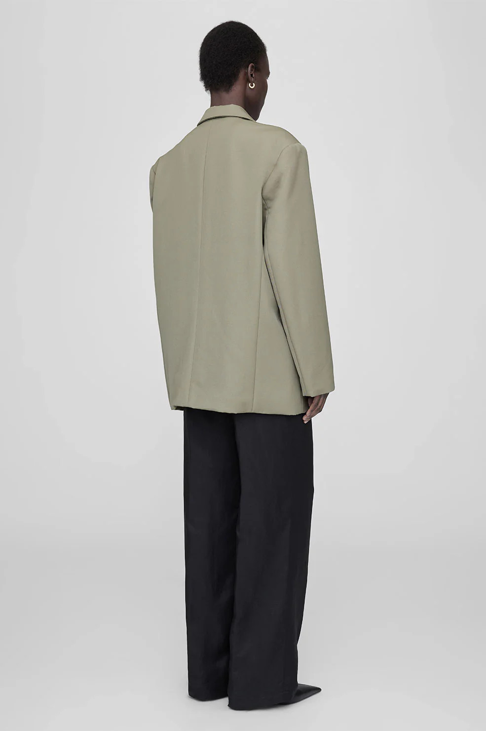 Quinn Blazer - Green Khaki | Anine Bing