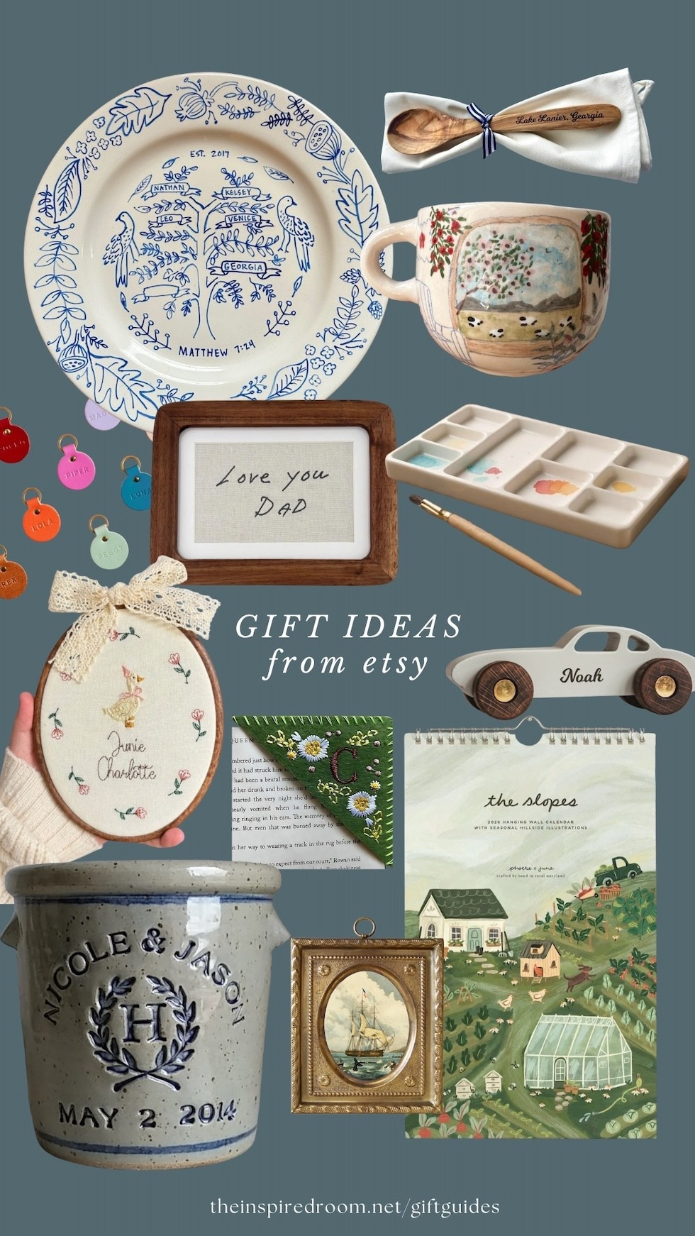 Thoughtful gift ideas from Etsy - see more gift guides here on my LTK and theinspiredroom.net/giftguides

#LTKGiftGuide #LTKSaleAlert #LTKHome