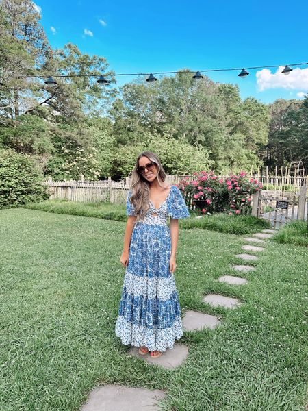 USE SUITEAF for extra 15% off! Abercrombie Twist-Front Tiered Maxi Dress on sale #abercrombie #abercrombiedress #puffsleevedress #floraldress #vacationoutfit #vacationdress Abercrombie dress, puff sleeve midi dress, blue floral maxi dress, vacation dress, affordable dress, beach vacation outfit ideas, summer dress, summer outfit inspo, Abercrombie sale

#LTKfindsunder100 #LTKsalealert #LTKSeasonal